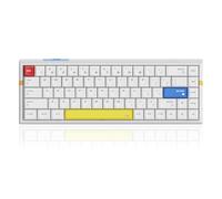ATK Clavier de jeu RS6 Ultra 65 % avec effet Hall filaire | Déclencheur rapide, actionnement réglable, sondage 8 KHz, boîtier en aluminium, rétroéclairage RVB, latence de 0,08 ms