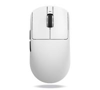 ATK VXE Dragonfly R1 Series Souris de jeu sans fil ultra légère (48-55 g), capteur PixArt PAW3395/3395 SE, DPI réglable jusqu'à 26 000 (R1 Pro Max, blanc)