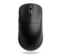 ATK VXE Dragonfly R1 Series Souris de jeu sans fil ultra légère (48-55 g), capteur PixArt PAW3395/3395 SE, DPI réglable jusqu'à 26 000 (R1 SE+, Noir)
