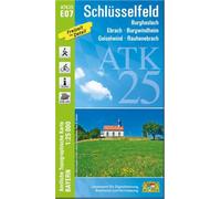 ATK25-E07 Schlüsselfeld (Amtliche Topographische Karte 1:25000): Burghaslach, Ebrach, Burgwindheim, Geiselwind, Rauhenebrach