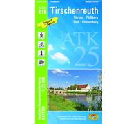 ATK25-E15 Tirschenreuth (Amtliche Topographische Karte 1:25000): Bärnau, Plößberg, Floß, Flossenbürg