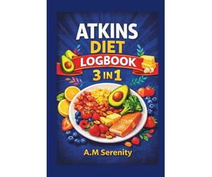 Atkins Diet Logbook: Weight Loss Diet Plan and Tracker Carbohydrate, Nutrition and Keto Dieting • Calories • High-Protein • Slow Cook Planner • ... and read, also it is limited at the moment