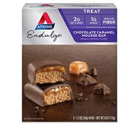 Atkins, Endulge, Barre de mousse au chocolat et caramel, 5 barres, 1,2 oz (34 g) par Barre