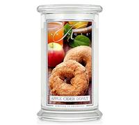 Atkins - Kringle Bougie cidre de pomme Donuts Bougie à 2 mèches en pot