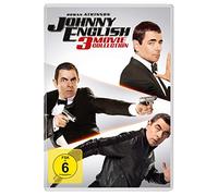 JOHNNY ENGLISH 3-MOVIE COLLECTION - ATKINSON,ROWAN 3 DVD NEUF