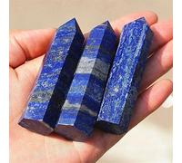 AtkitS Lapis-lazuli naturel petite colonne cristal minéral spécimen décoration de bureau à domicile psychothérapie minéral abrasif (taille : 1 pièce)
