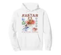 ATLA Team Avatar We're in This Together Collage Cartoon Sweat à Capuche