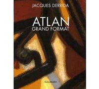 Atlan grand format De la couleur à la lettre - Jacques Derrida - Gallimard - relié - Beau livre