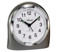 Atlanta 1404/4 Réveil radio analogique anthracite avec lumière Snooze