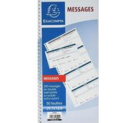 ATLANTA Bloc messages téléphoniques spiralé 148 x 297 mm 50 feuillets Dupli