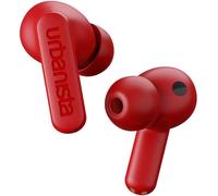 Atlanta Écouteurs Hybrides Sans Fil À Réduction Active Du Bruit, Résistantes Aux Éclaboussures, Écouteurs Bluetooth Multipoint, Mode Transparence, Étui De Chargement Sans Fil, Rouge Vif