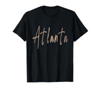 Atlanta Georgia Design Vintage et élégant T-Shirt Graphique avec Valeur