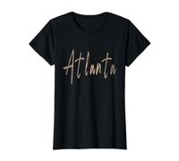Atlanta Georgia Design Vintage et élégant T-Shirt Graphique avec Valeur