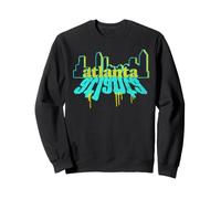Atlanta Georgia Graffiti City Streetwear Urban Art Design Sweatshirt
