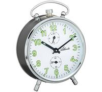 Atlanta réveil analogique mécanique 1065-4 Anthracite