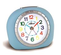 Atlanta Réveil pour Enfant garçon sans tic-tac Bleu - 1966-5