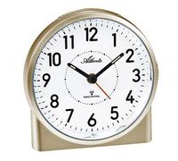 ATLANTA Réveil Standard À Quartz 1843/9 Doré Quarz Analog Blanc