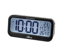 ATLANTA Réveil Standard Numérique Noir À 2 Horaires 2850/7