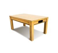 CONCEPT USINE | Table à Manger Multi-Jeux Atlanta | Billard et Ping-Pong Intégrés | Plateau Réversible | Gain de Place et Multi-Fonctions | Accessoires Inclus | Idée Cadeau Jeu, Famille et Décoration