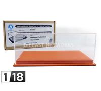 Atlantic Case - 1/18 - Boite-Vitrine Show-Case 1/18 - Mulhouse Cuir Orange - 10117-Atlantic Case