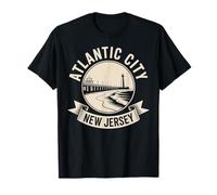 Atlantic City New Jersey Scenic Nature Souvenir de Voyage T-Shirt