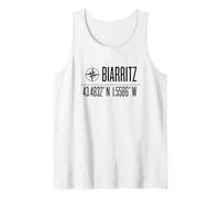 Atlantic Heritage Coordinates | Minimal Coastal Art Débardeur