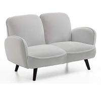 Atlantic Home Collection Ben, 2 Places, Laine de Mouton limitée, Blanc