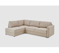 Atlantic Home Collection Chill Canapé d’Angle Gauche, avec Fonction Convertible (env. 135 x 230 cm) et Coffre, Disposition Libre dans la Pièce, Suspension à Ressorts Zigzag