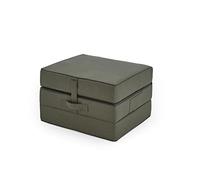 Atlantic Home Collection Larry Pouf Pliant, 75 x 195 x 15 cm, Vert