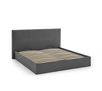 Atlantic Home Collection Melody Cadre de Lit, 180 x 200 cm, avec Matelas à Ressorts Ensachés 7 Zones, Coffre et Sommier à Lattes