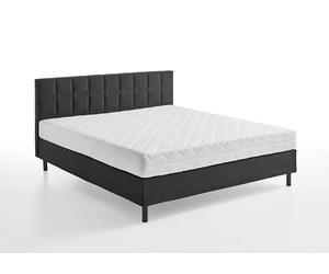 Atlantic Home Collection Nikola Lit à Sommier Tapissier avec Matelas à Ressorts Ensachés, Niveau de Fermeté H2