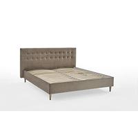 Atlantic Home Collection Veronika Cadre de Lit, 140 x 200 cm, avec Coffre et Sommier à Lattes