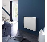 Atlantic, Radiateur à inertie Oniris Connecté Horizontal Blanc 2000 Watts, Chaleur très stable et consommation la plus faible, 615x1205x110 mm, pilotage intelligent, une chaleur douce immédiate