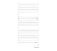 Atlantic, Radiateur sèche-serviettes électrique 2012 digital 0750W blanc, équipé d'un boîtier de commande digital et d'une barre de portage additionnelle de série