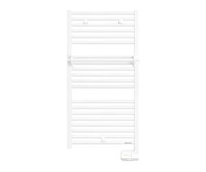 Atlantic, Radiateur sèche-serviettes électrique 2012 digital 1000W blanc, équipé d'un boîtier de commande digital et d'une barre de portage additionnelle de série