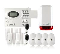 Atlantic'S CD-ST-III-MD329 Alarme maison sans fil Kit CD2/MD-329R