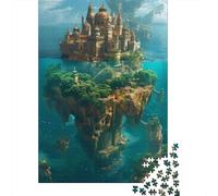 Atlantide Puzzle 1000 Pièces Adultes Île Mythique Divertissement Créatif Puzzle De Qualité Supérieure Pixel Art Décoration Intérieure Qualité Premium Multi Colour 1000pcs (75x50cm)