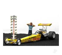 Atlantis Land Modélisme en plastique Don Prudhomme Snake Rear Engine Dragster Échelle 1:24