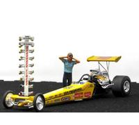 Atlantis - 1/24 Don Prudhomme Snake Rear Engine Dragster - Modélisme en Plastique - Échelle 1:24
