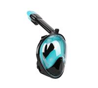 Atlantis 2.0 - Masque de plongée avec tuba - Adulte - Noir/Turquoise S/M