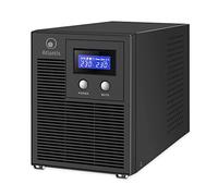 Atlantis A03-HP3003P Alimentation sans interruption à onde sinusoïdale pure 2000VA 1400W Line Interactive, écran LCD, port USB-HID, 6 sorties IEC, 2 batteries 12V-9Ah, port série RS232, slot pour SNMP