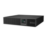 Atlantis A03-OP2002P-RC Pro Onduleur (UPS) Online Double Conversion et Pure sinusoïde avec Une Puissance de 2000VA 1800W, Serveur Rack, écran LCD, USB, RS-232, 8 Sorties IEC, Slot SNMP, 4x12V-9Ah