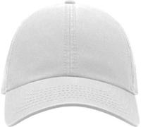 Atlantis Action Casquette de base-ball chino à 6 panneaux (2 pièces/paquet) AB428 (Taille unique) (Blanc)
