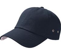 Atlantis Action Casquette de baseball chino à 6 panneaux AB165 (taille unique) (Bleu marine)