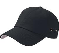 Atlantis Action Casquette de baseball chino à 6 panneaux AB165 (taille unique) (Noir)
