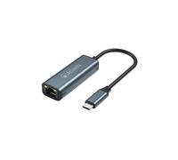 Atlantis Land Adaptateur USB-C vers RJ45 Gigabit A04-TC_LAN 1x USB-C Entrée 1x Gigabit Sortie Noir
