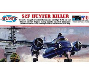 ATLANTIS AMCA145 Grumman S2F Hunter Killer 1:54