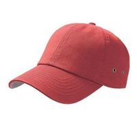 Atlantis - Casquette 6 panneaux ACTION - Mixte (Taille unique) (Rouge) - UTAB165 Rouge, Rouge