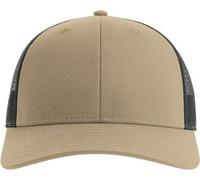Atlantis - Casquette camionneur "Bryce" pour homme/femme unie AB540 (taille unique) (Kaki/noir)