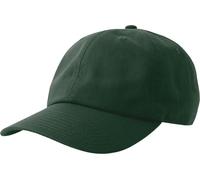 Atlantis - Casquette de baseball "Dad" 6 segments pour homme/femme unie AB632 (taille unique) (Vert bouteille)